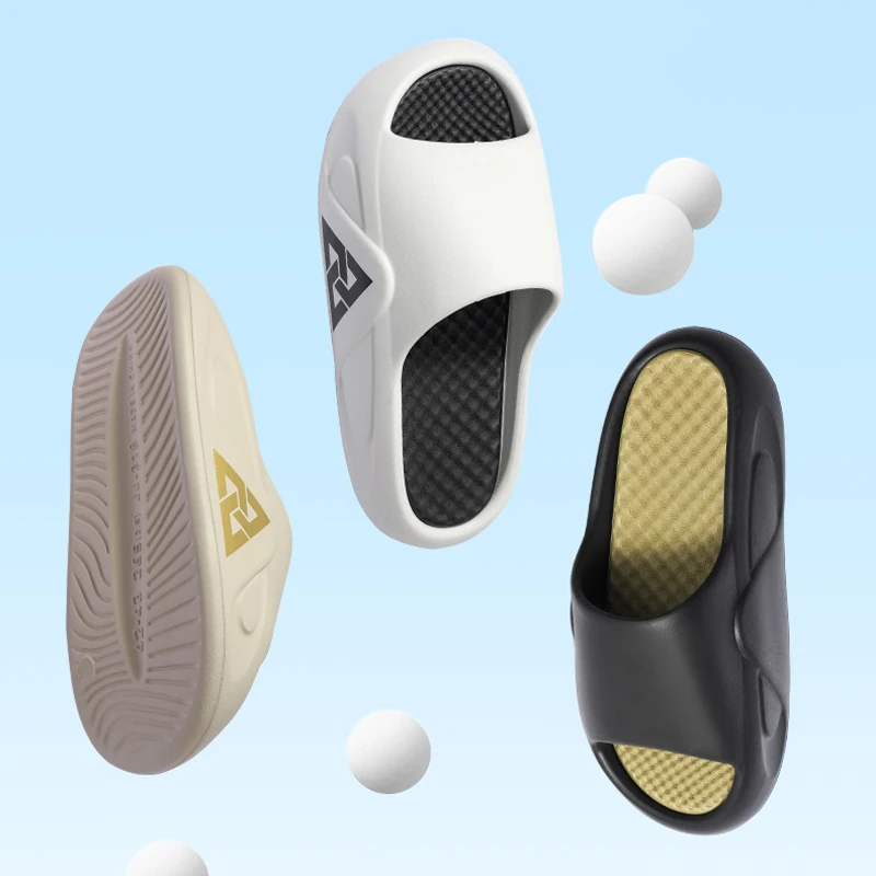 

Bread Shoes Men's EVA Soft Cushioned Slippers Casual Thick-Soled Fashionable Sandals Outdoor Summer Loafers