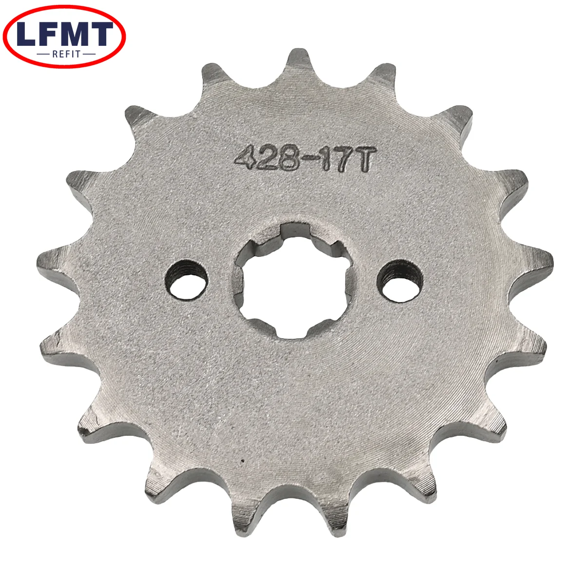 428# Chain 17mm 10t 11T 12t 13T 14T 15t 16t 17T 18t 19T Teeth For 50cc to 125cc Off-road Bicycle ATVFront Engine Sprocket