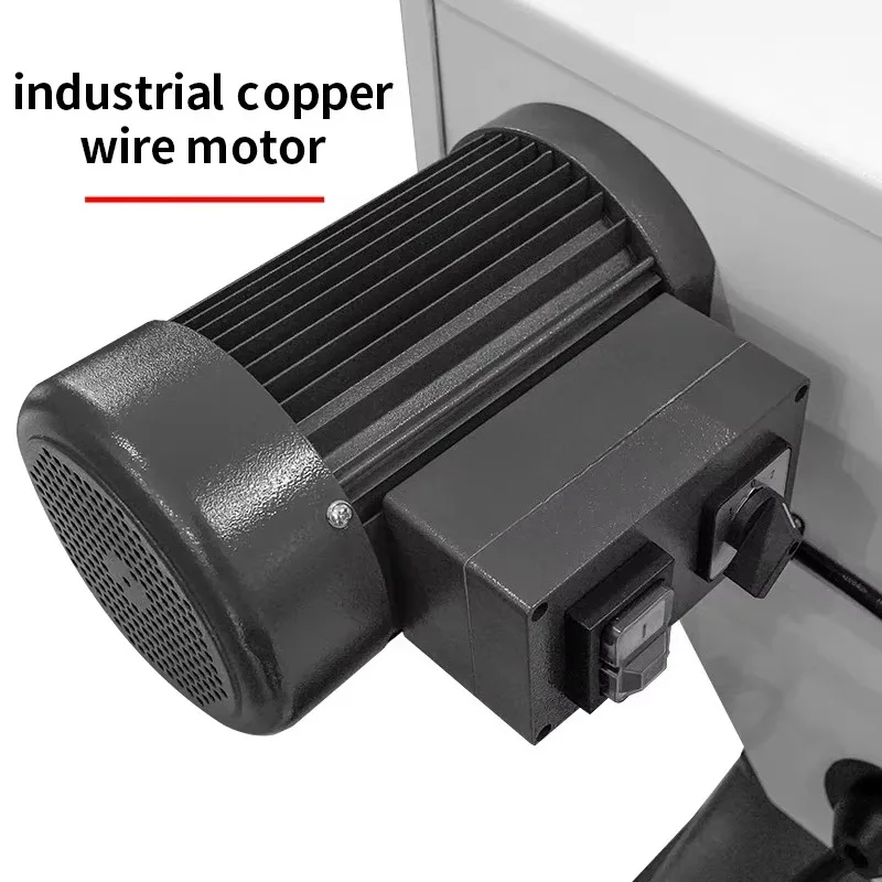 Ponceuse à bande industrielle robuste pour métaux, 3000W, adaptée au traitement du bois