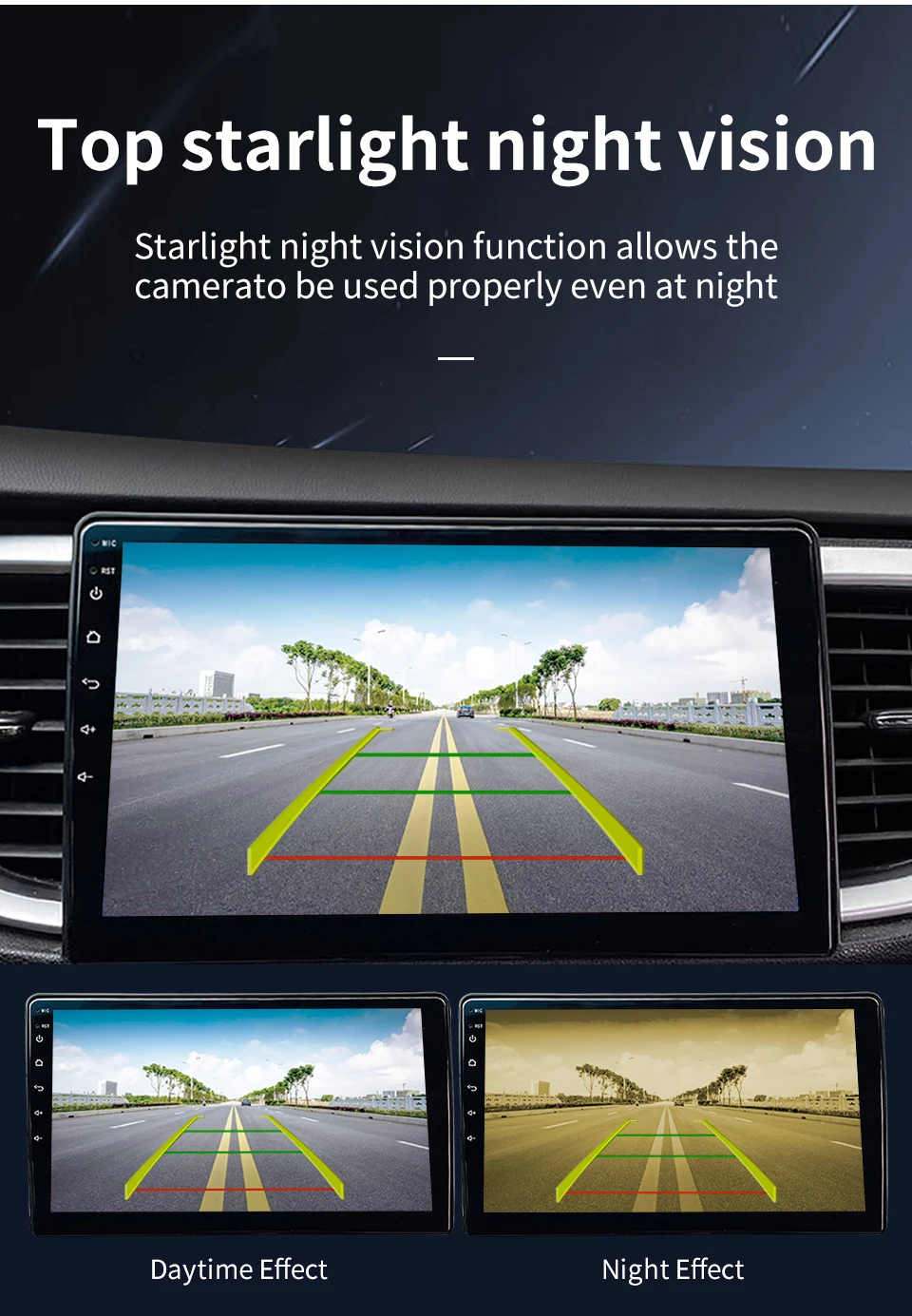 1/2/5/10 Stück AHD 1080P 720P CVBS Auto-Rückfahrkamera 170° ° Weitwinkel-Kamera für automatisches Einparken mit dynamischer Trajektorie und HD-Nachtsicht – Detail 6