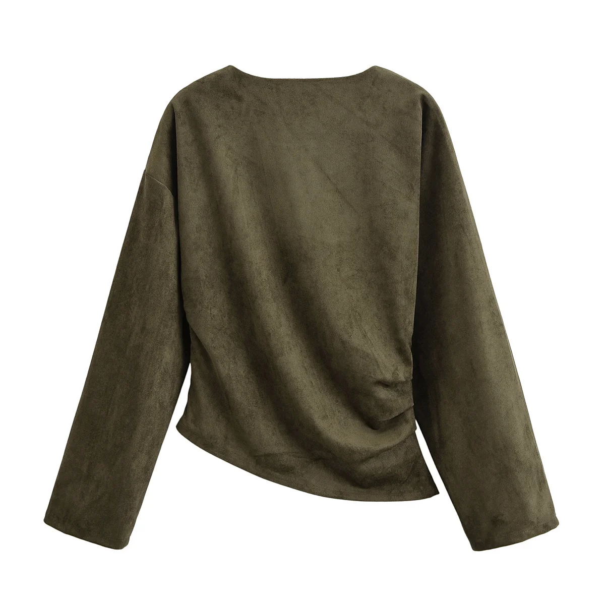 حلقة معدنية من جلد الغزال طويلة Sve أعلى مرونة الخصر السراويل النسائية Faion مجموعة الخريف مجموعة الأوروبية Sle في سن المراهقة