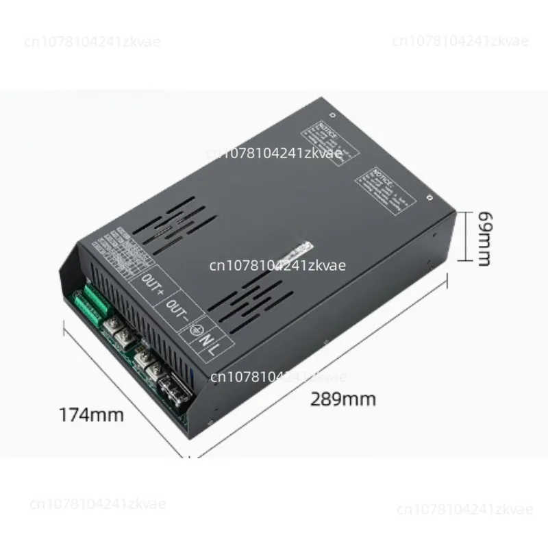 عالية الطاقة شاشة ديجيتال تحويل العرض 12v48v60vPFC تيار مستمر التحكم الصناعي قابل للتعديل 3000W6kw9kw