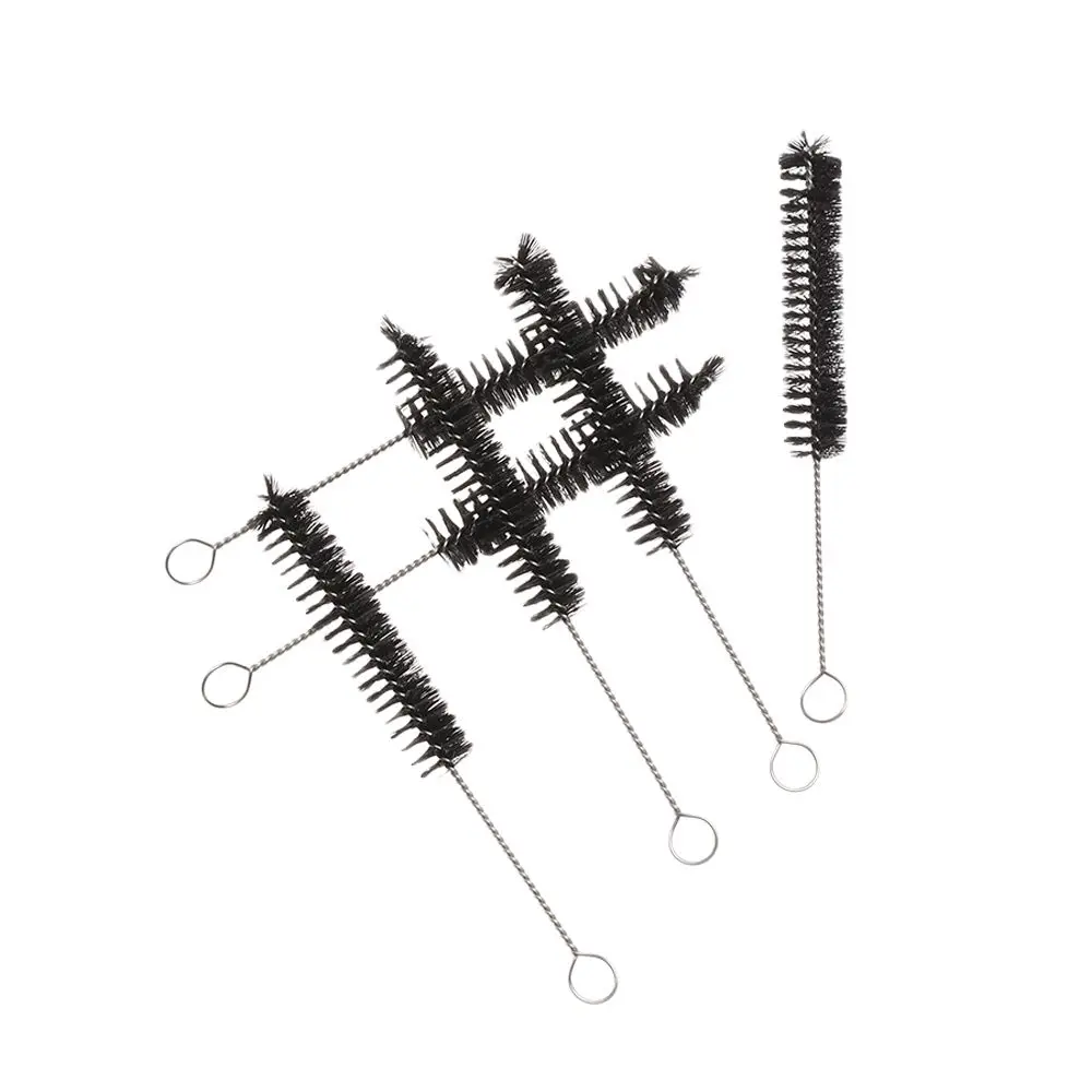 1/5PCS Reusable Spiral Handle Soft Washing Straw Cleaner Bottle Brush Cleaning Tools Water Cup