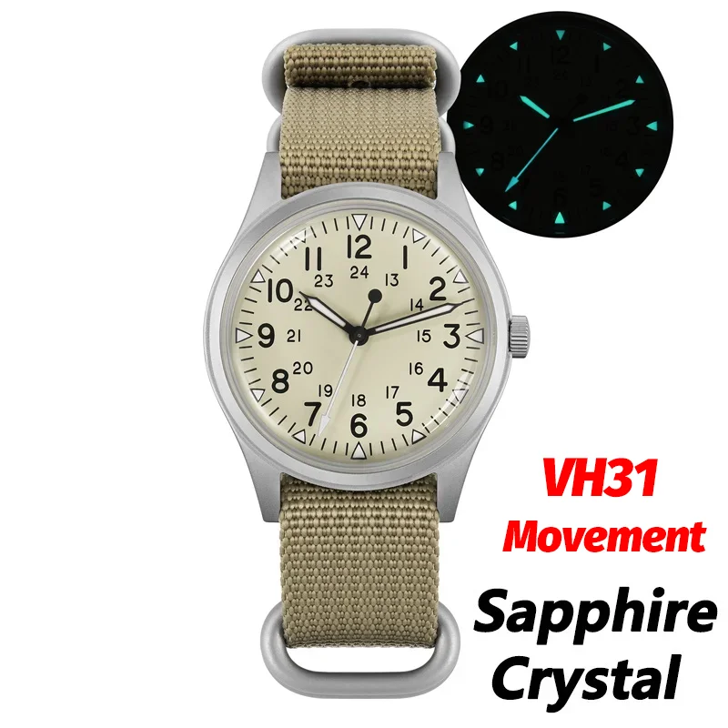 Variant: Cream Dial Sapphire