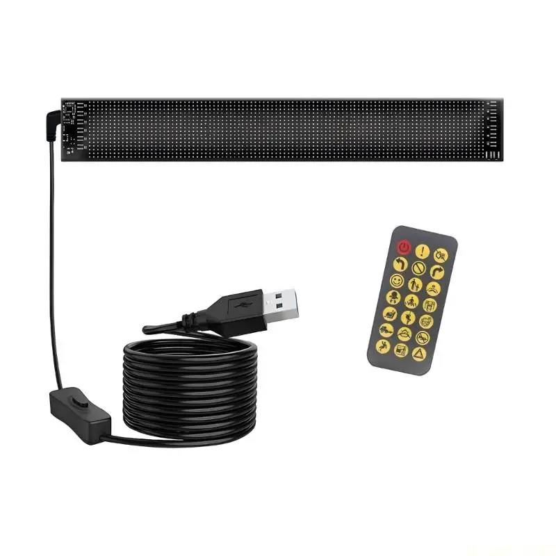 M5TC Extreme Thin Flexible LED Display Screen for Golfing Wagons Customizable Visuals Control IP65 Impermeable