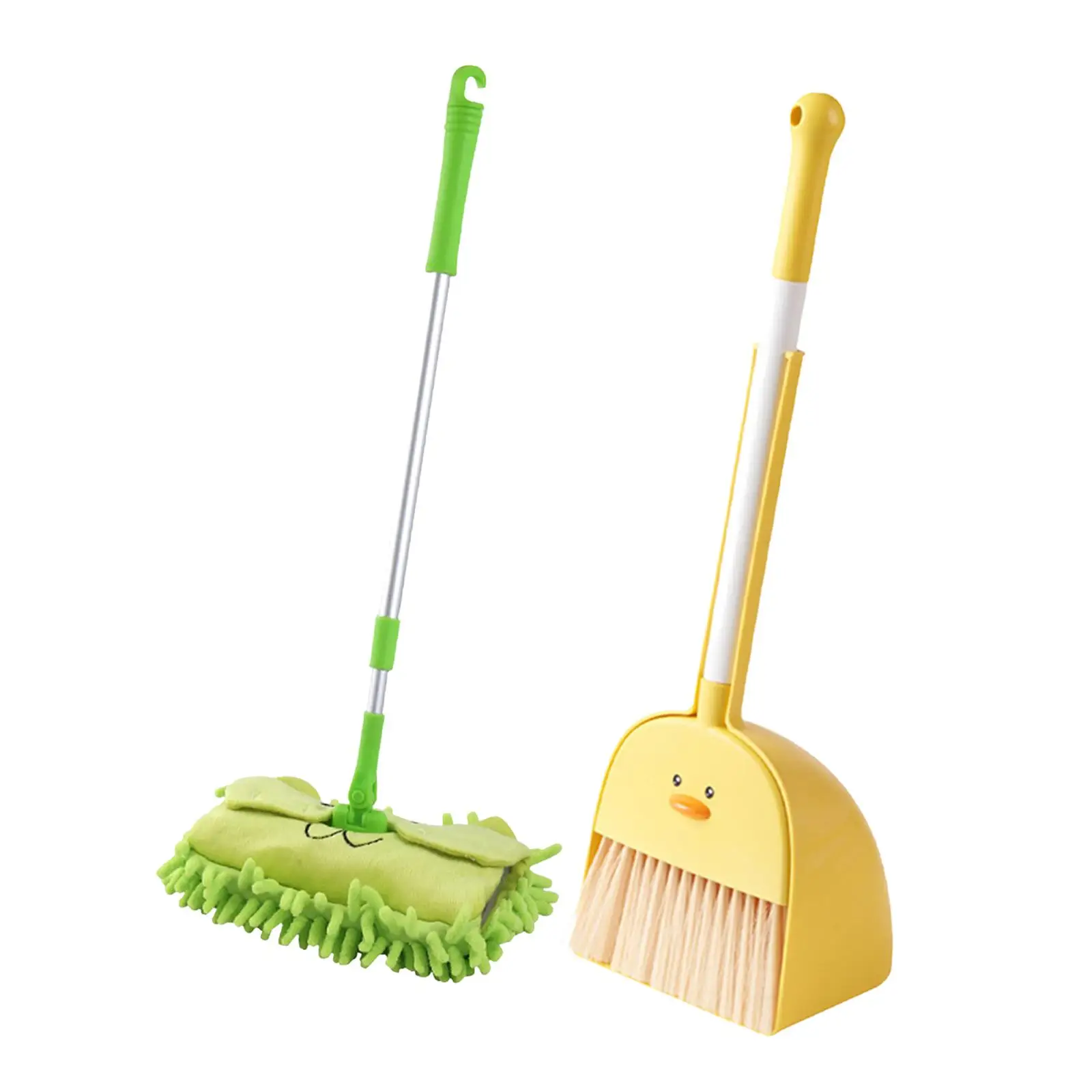 Kids Mini Broom and Dustpan Set, Cleaning Set para Kindergarten Kids