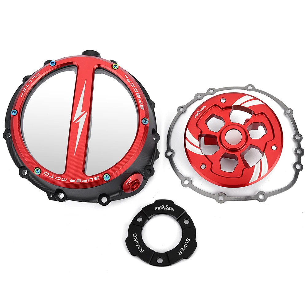 S1000 R RR XR Engine Clear Clutch Cover Protector For BMW M1000R M 1000R M1000XR 2023-2026 S1000R 2021-2026 S1000RR S1000XR