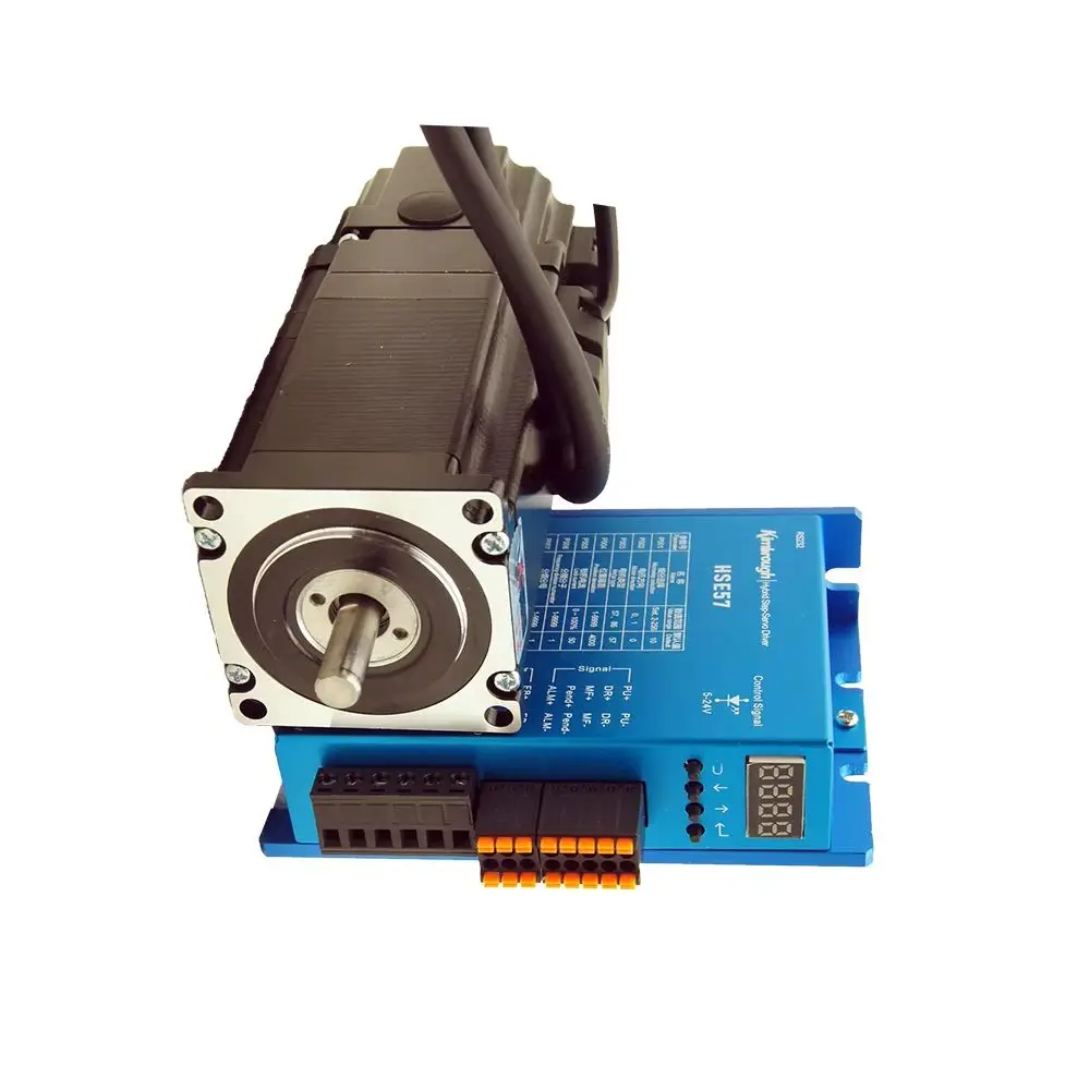 

Nema23 Brake 2.3Nm Closed loop stepper motor Shaft diameter 8mm plus driver HSE57 Easy servo Kit