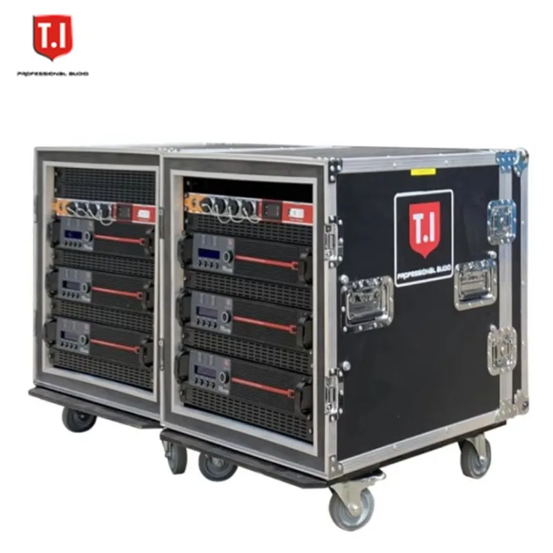 4 In 4 Out DSP Digital Amplifier, Professional Audio Mixer Amplifier for Stage and Laptop Audio Control