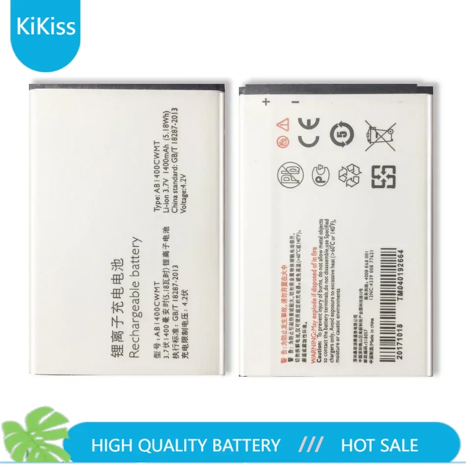 Polymer Li-ion Smart Phone Replacement Battery For PHILIPS E160 E180 E350 1400mAh AB1400CWMT