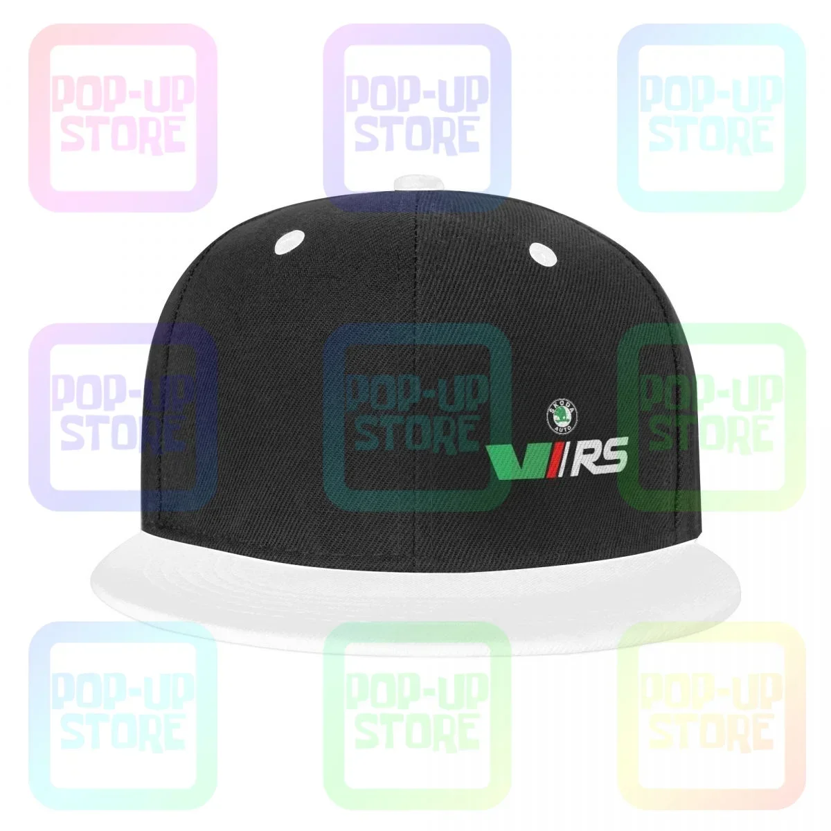 Skoda Rs Vrs Motorsport Graphicorrally Wrc Racing Snapback Cap Colorful Baseball Caps Style Vintage Best Quality