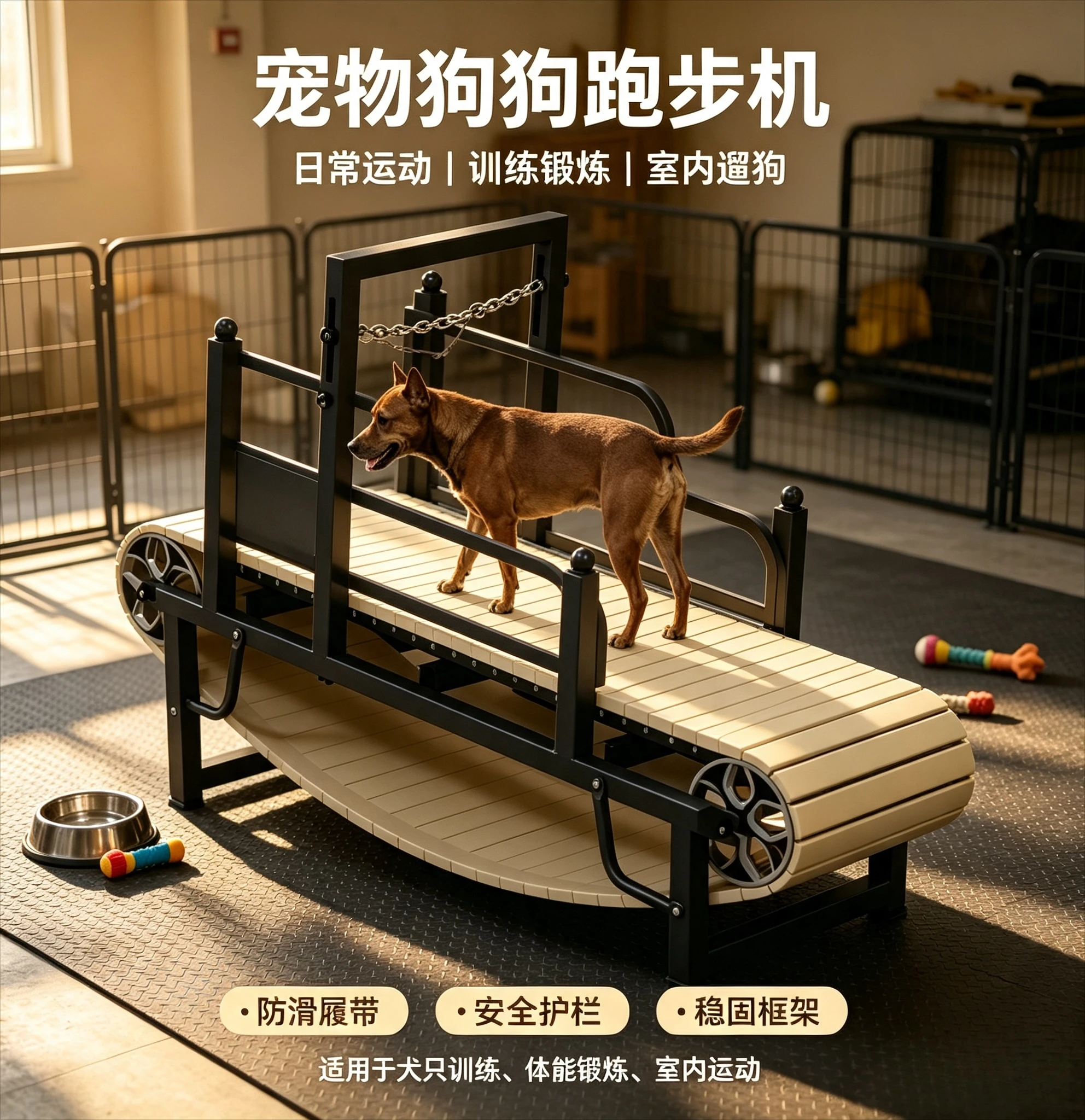 Heavy Duty Pet Dog Running Fitness Dog treadmill Walking Machine With Unpowered treadmill for dogs