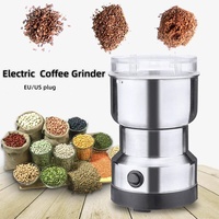 High Power Electric Coffee Grinder Kitchen Cereal Nuts Beans Spices Grains Grinder Machine Multifunctional Home Coffee Grinder
