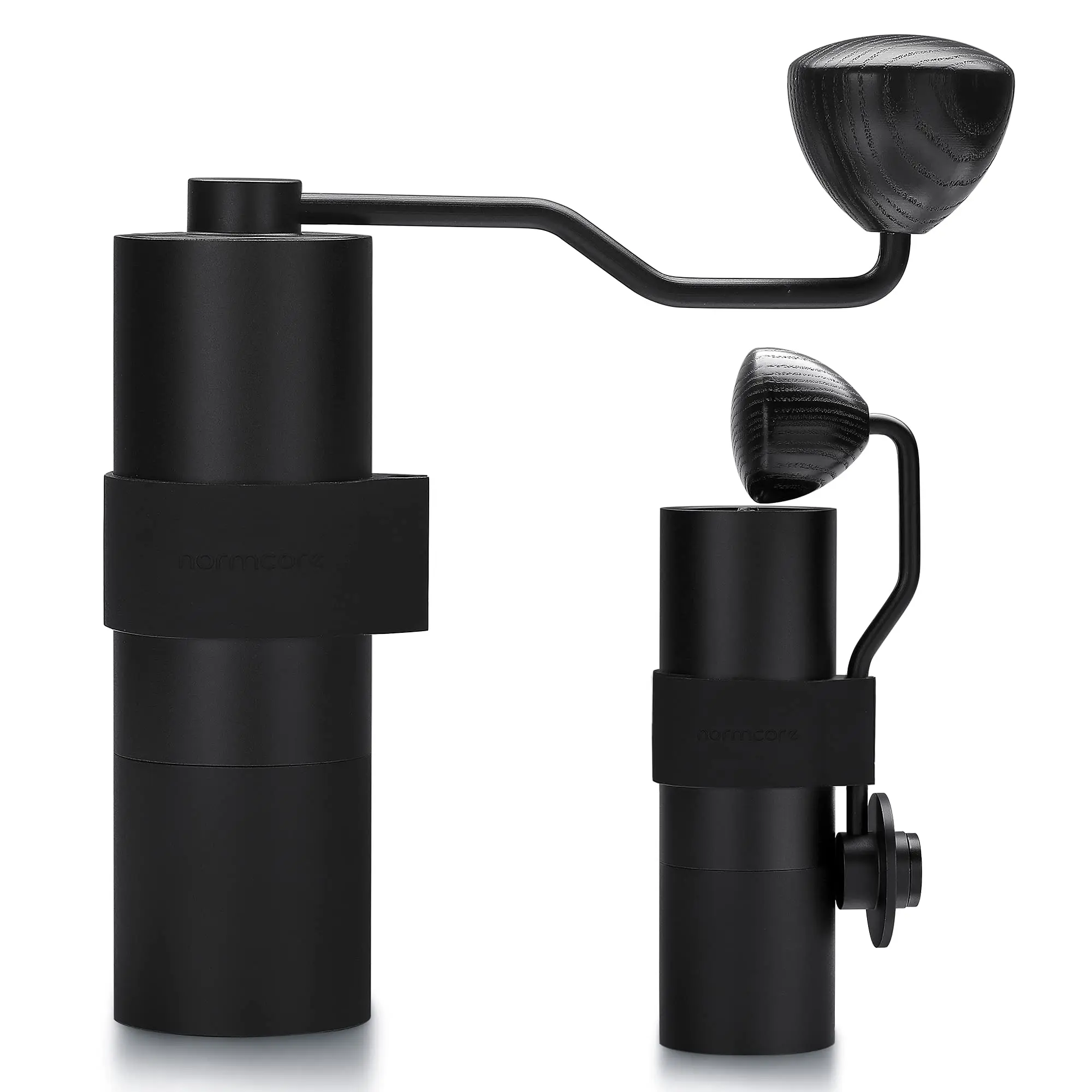 

Ручная кофемолка с регулируемой настройкой и двойным подшипником, ручная кофемолка для эспрессо, идеально подходящая для дома, офиса, путешествий и кемпинга