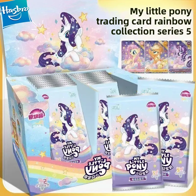 

Оригинальная коллекционная карточная игра KAYOU My Little Pony: Радужная сумка, 2-4-е издание, коллекционная редкая карточная игра XR, подарок для девочек