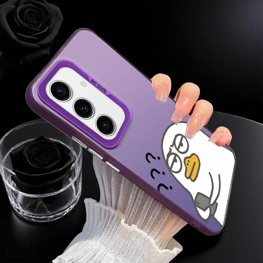 Casing Penutup Belakang Ponsel untuk Xiaomi Poco C51 F3 GT X5 C50 X3 Pro F4 X3 NFC Kartun Bebek Lucu