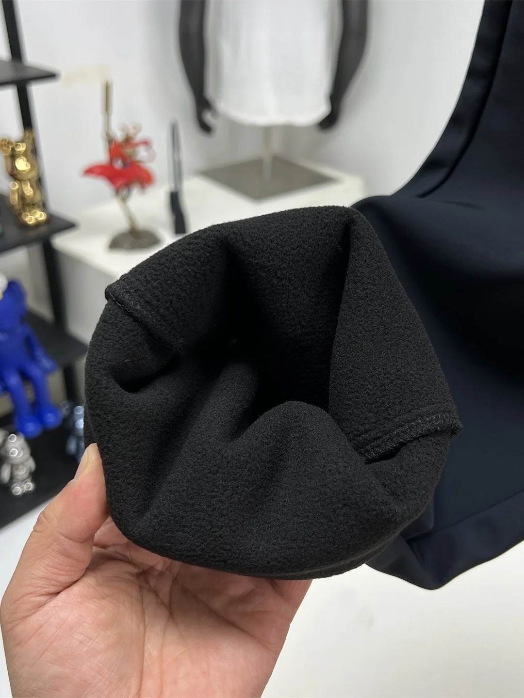 

Busin Casual Trousers Men's Fce Lined Four Way Stretch Tailored Fit Winter New Sle Cany Single Adstrative Vers...