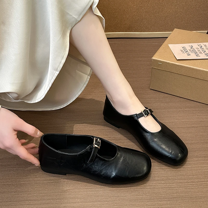 

Spring and Autumn Single Shoes Women's Inner Heightening Mary Jane Comfortable and Versatile