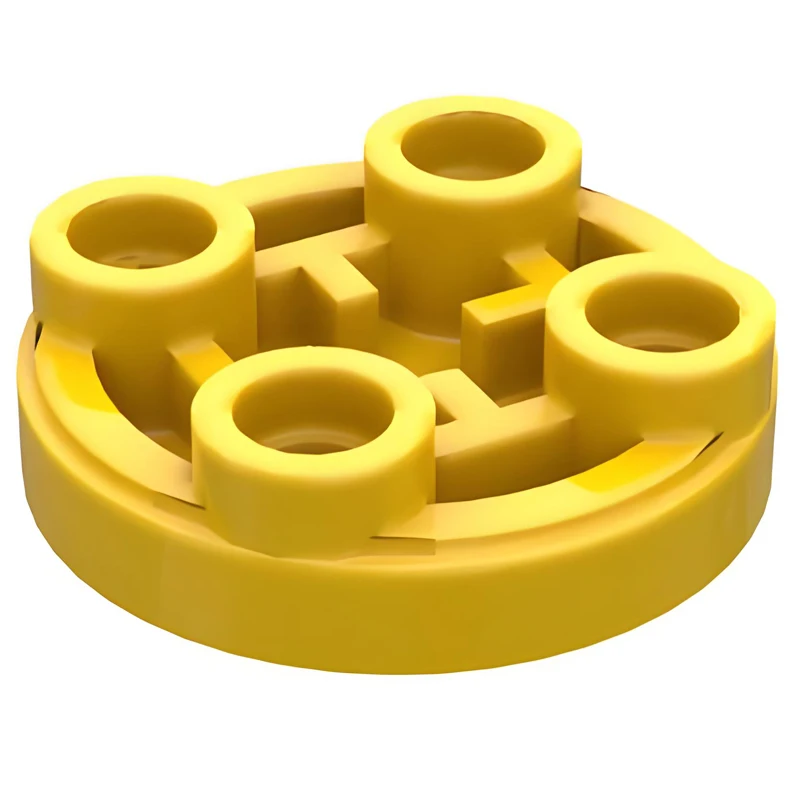 30pcs/set Tile 2x2 Round Inverted Building Blocks Brick MOC DIY Toys Compatible with Major Brands 3567