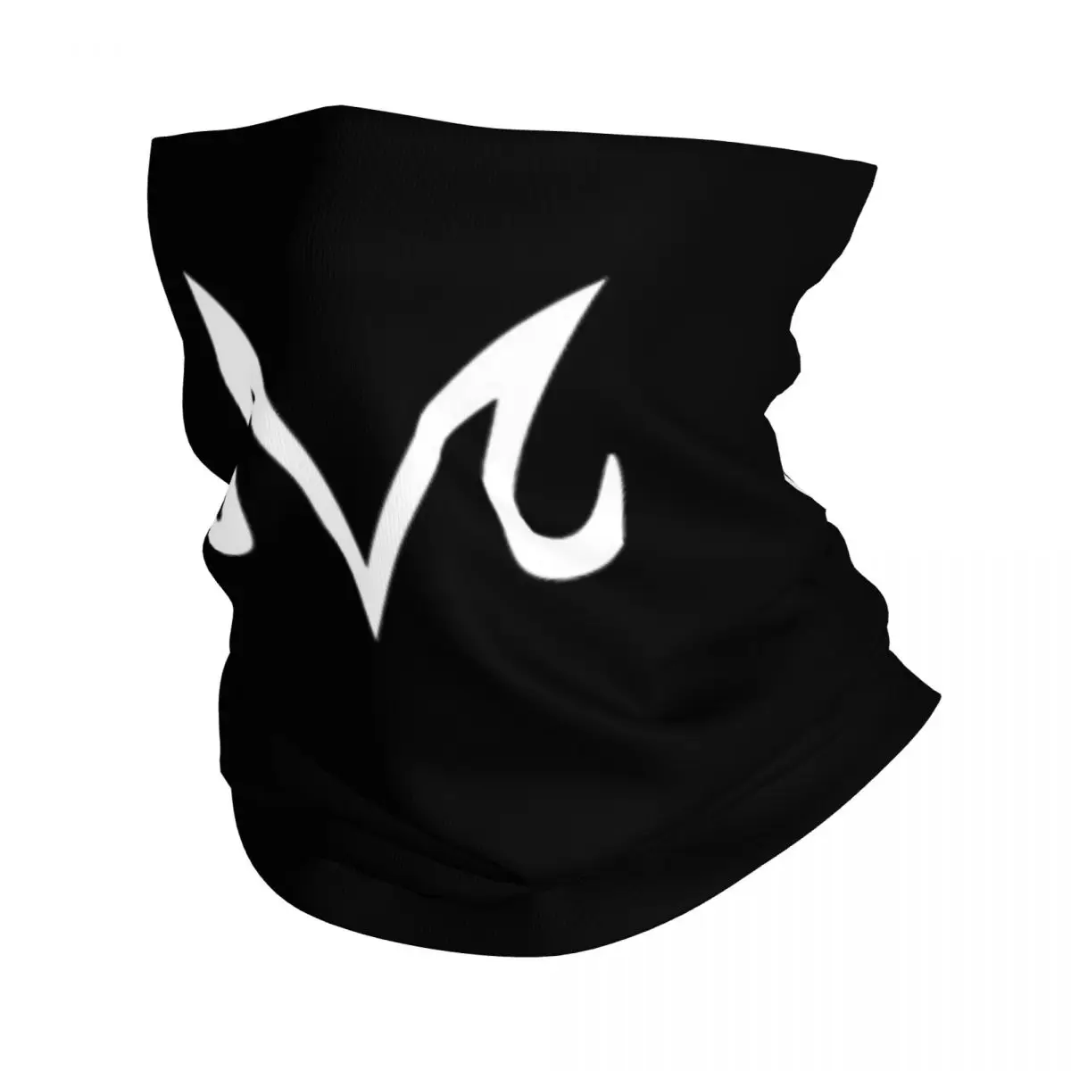 Logo Majin Vegeta Bandana Neck Gaiter Printed Anime Balaclavas Magic Scarf Motorcycle Cycling Hiking Outdoor Adult Breathable