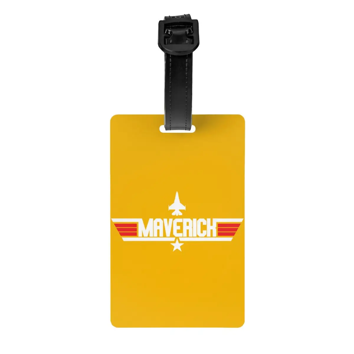 Maverick Top Gun Luggage Tag Tom Cruise Movie Suitcase Baggage Privacy Cover ID Label