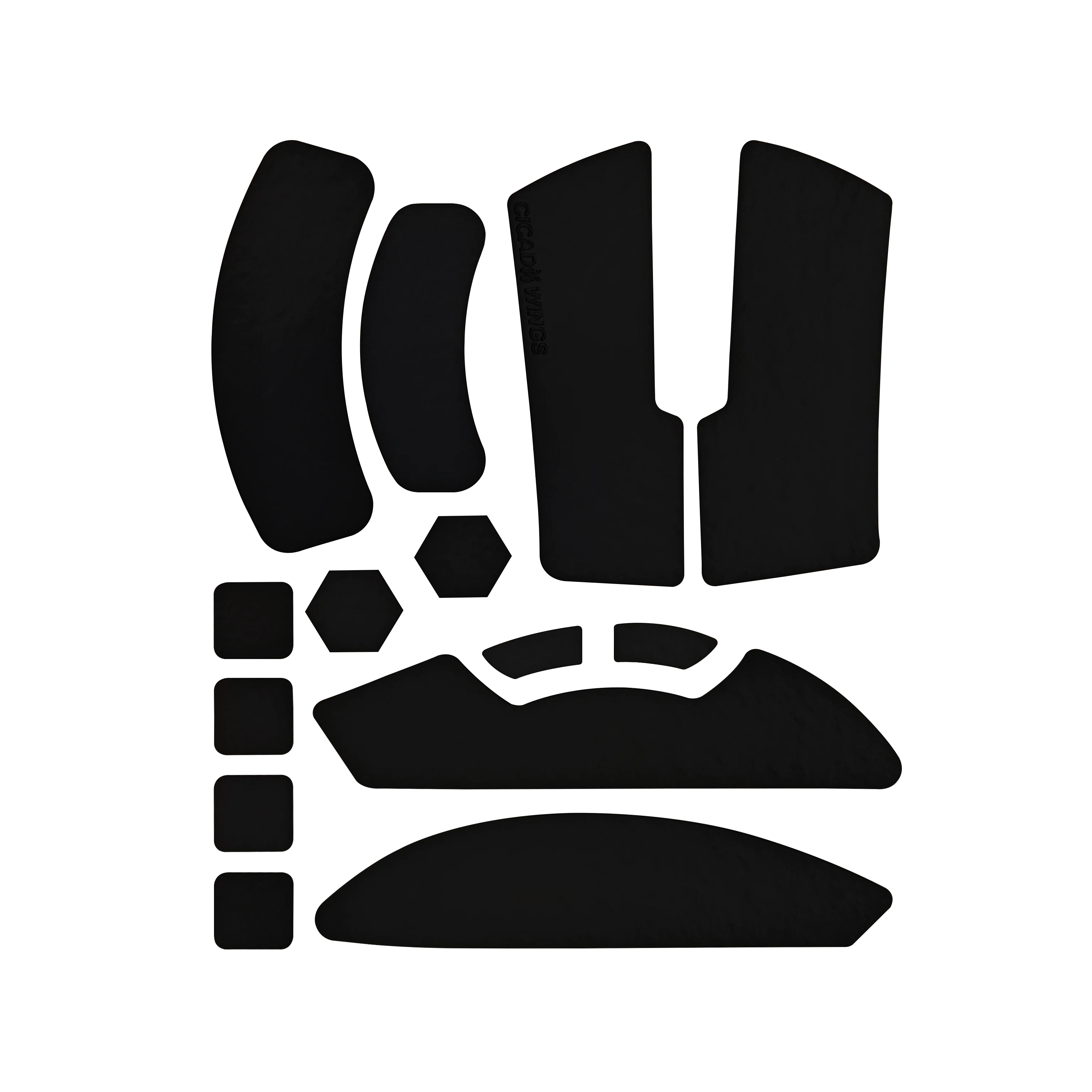 Razer DeathAdder V4 Pro X-Raypad Cicada Wings V2 Slicks Grip Tape