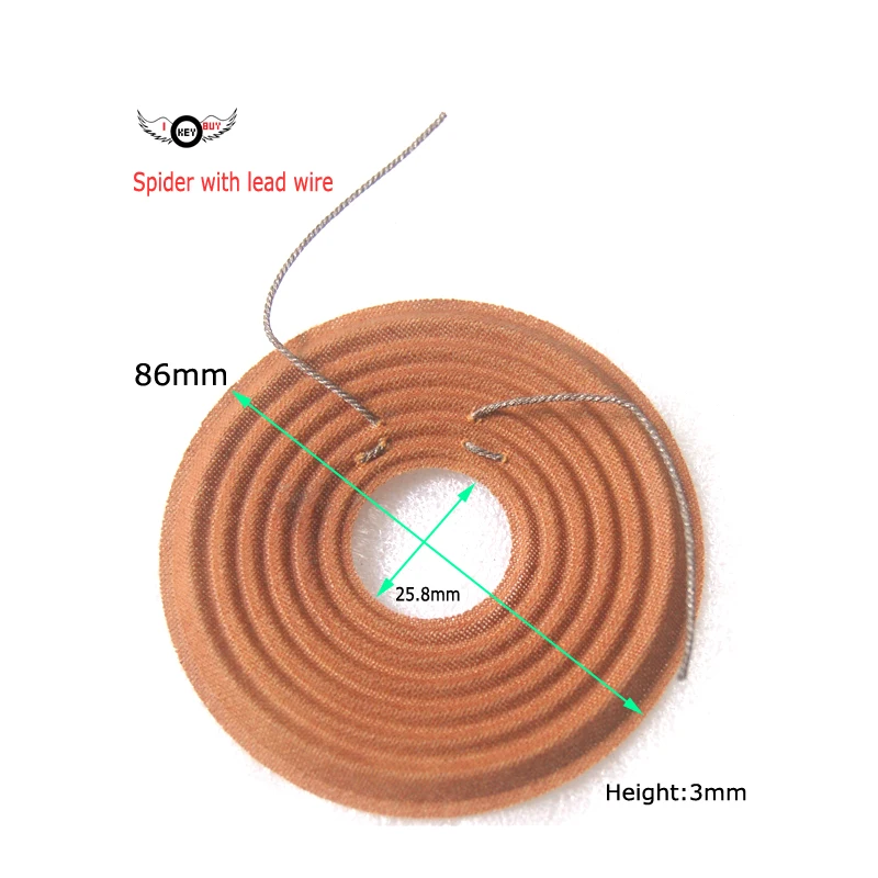 2pcs/Lot  86x25.8  89x25.8 110x39 180x49x14mm Spider Speaker Lead Wire Shock Absorber  Damper DIY Repair Accessories