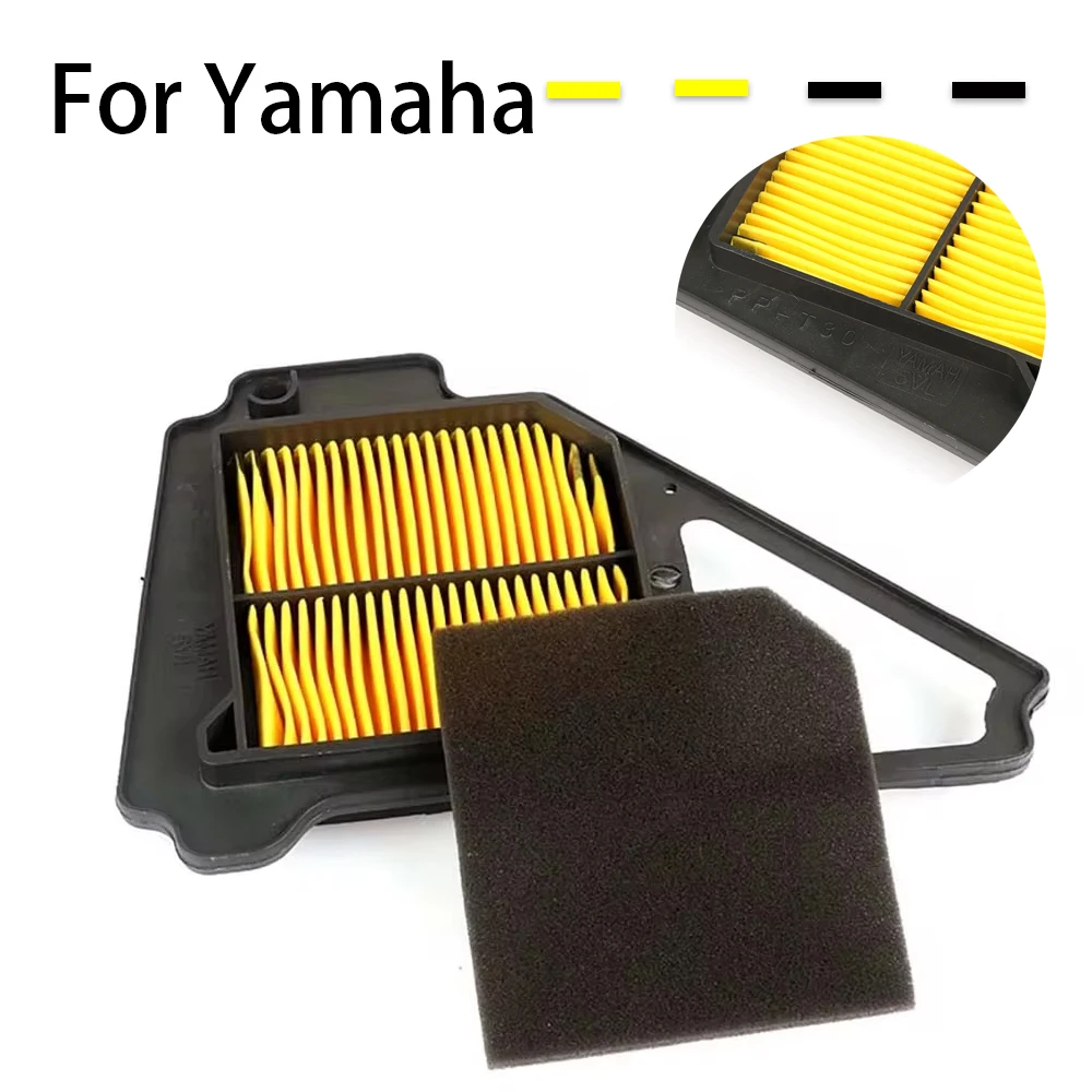 1 Pcs Motorcycle Replacement Air Filter High Quality ABS Durable For Yamaha YBR 125 JYM 125 YBR125 YBR125ED JYM125 YB 125Z YB125