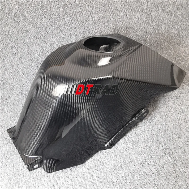 For KTM RC390 Real Carbon Fiber Motorcycle Upper Tank Cover Fairing