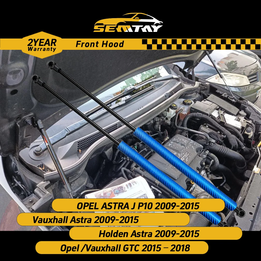 

Стойки капота SEMTAY, совместимые с OPEL ASTRA J P10/Vauxhall/Holden Astra 2009-2015/Opel GTC 2015-2018/подъемник Bonnet