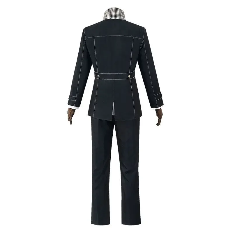 Anime Yasogami Yu Narukami Cosplay Kostuum Shin Megami Tensei P4 Cosplay Volwassen Mannen Jongen Middelbare School Uniform Kostuum Set