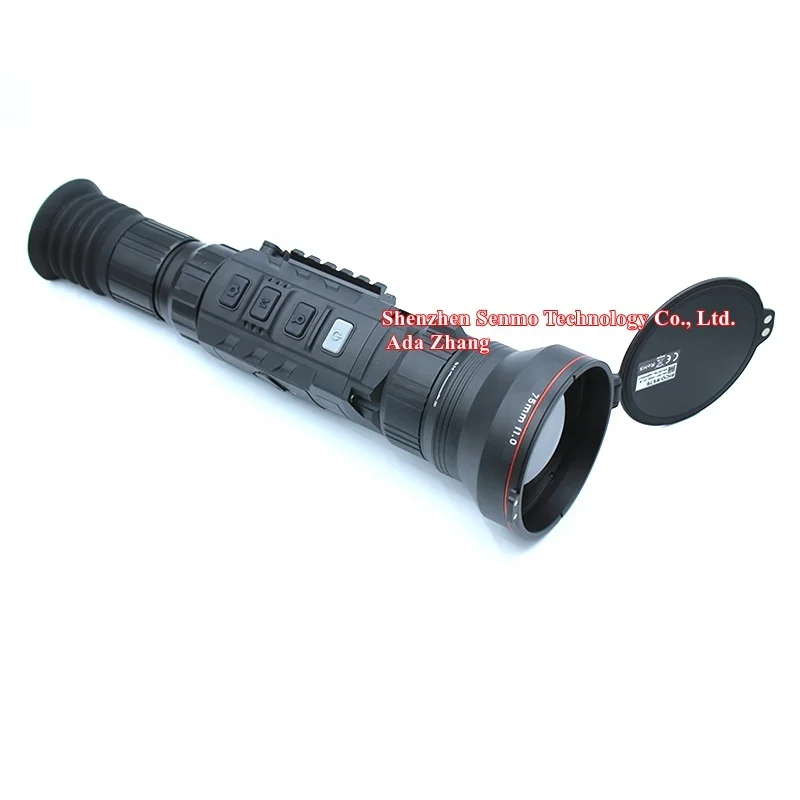 RS75 HD Display Thermal Scope 75mm Objektiv Infrarot Nachtsicht Monokular 1280*1024 Wärmebildkamera Für Die Jagd