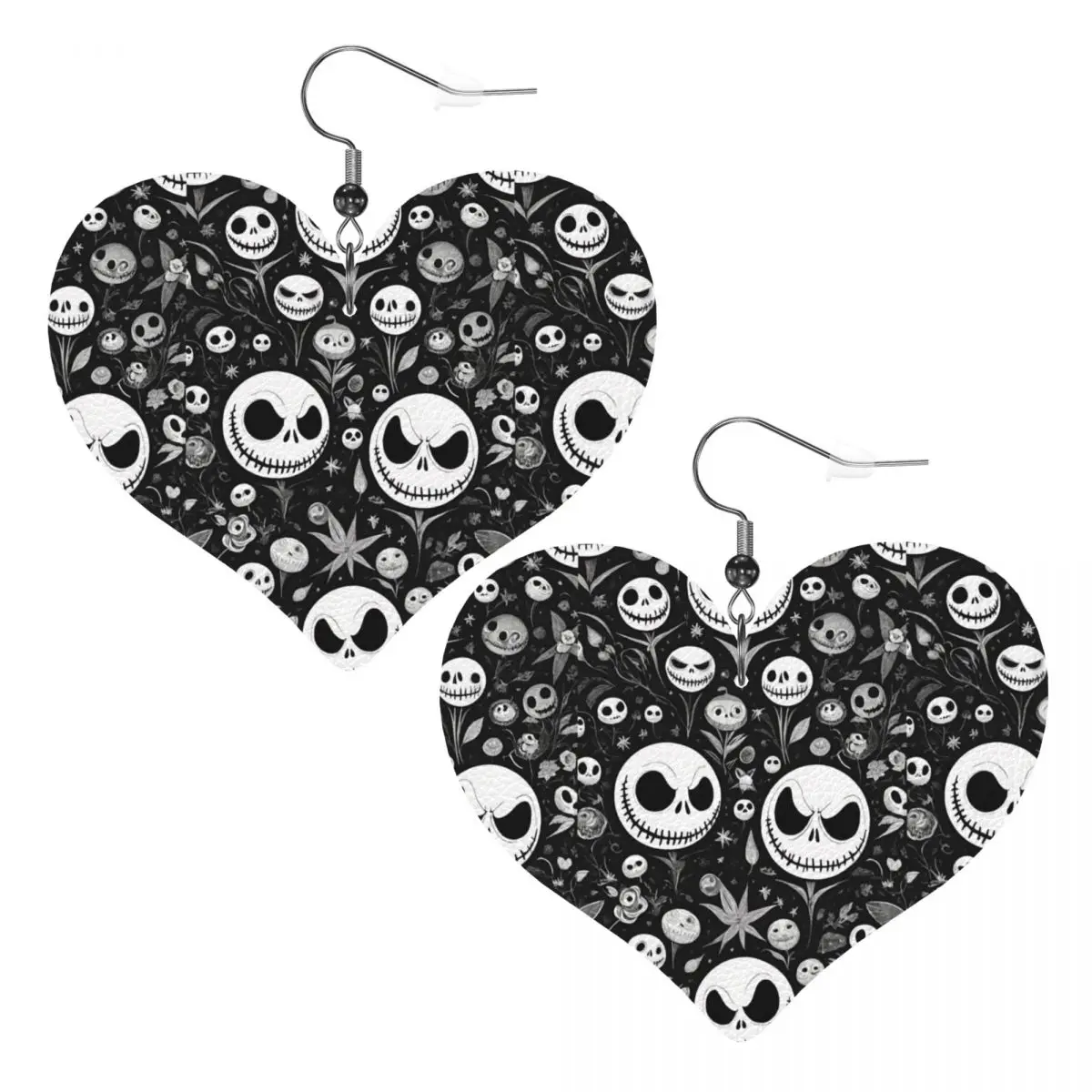 

Серьги-подвески «Джек Скеллингтон» из кожи для женщин, модные, в стиле «Кошмар перед Рождеством», для вечеринок