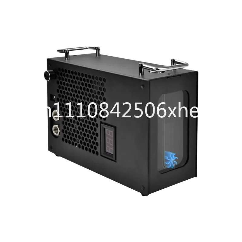 QC01 pump row integrated 120 water-cooled external radiator notebook cpu mobile phone DIY cold exhaust fan pump