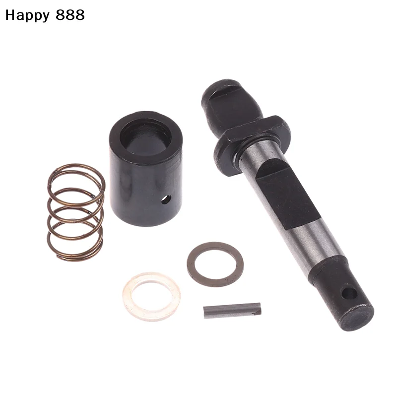 PH65A Demolition Hammer Metal Holder Set (6 Pcs): Pin, Pick Stop Rod, Iron Head, Lock Rod