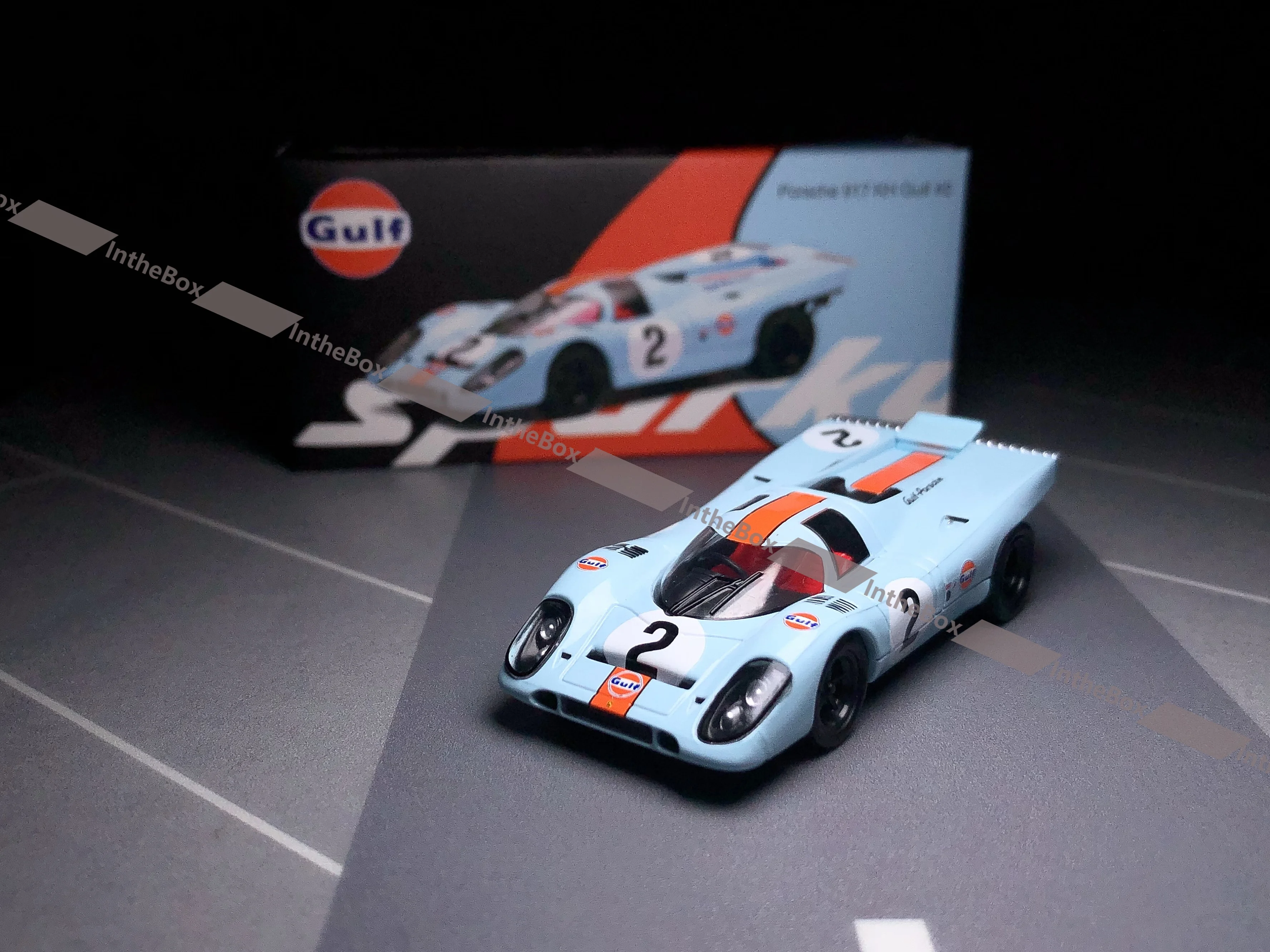 Sparky 1/64 917 KH Gulf #2 24H LE MANS Diecast Metal Car Collection Limited Edition Hobby Toys