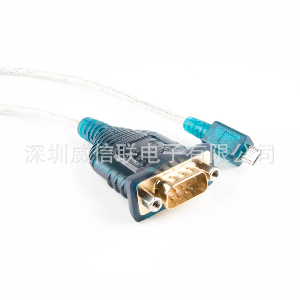 

CP2102 chip USB to DB9 9-pin male RS232 serial cable