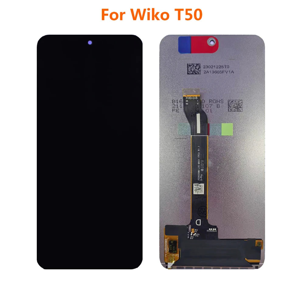 Display T50 For Wiko T50 LCD Display Touch Screen Digitizer Assembly Panel Repair Parts