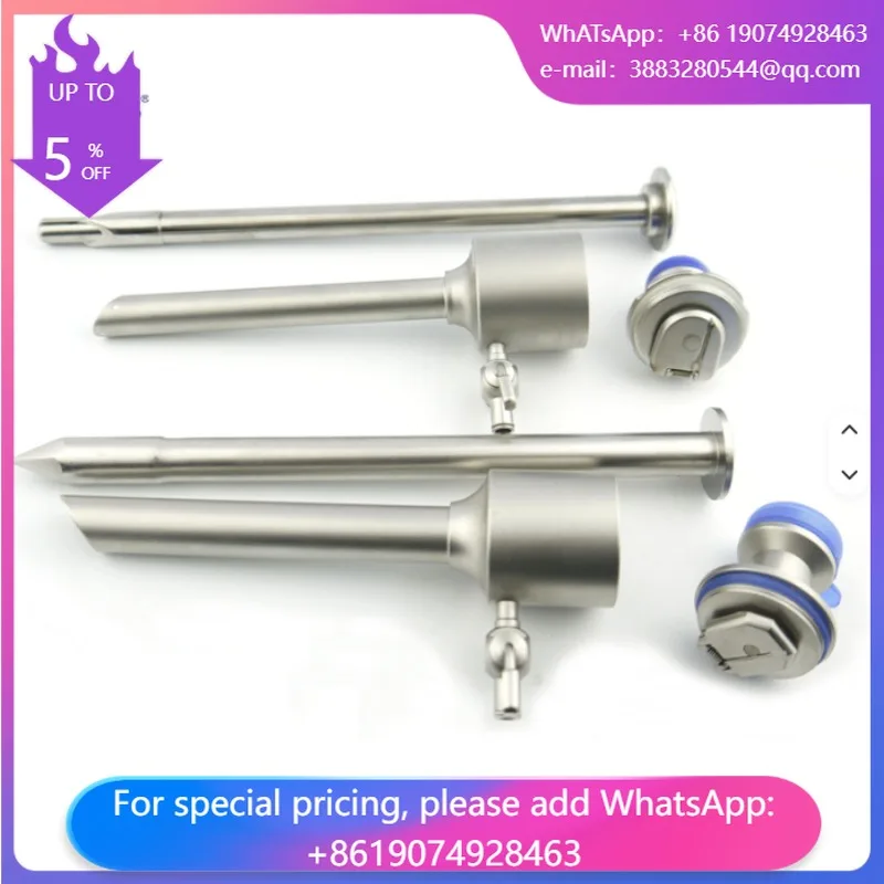 Manual 5mm & 10mm Laparoscopic Trocars Surgical Instruments Basis Trocar Catheter
