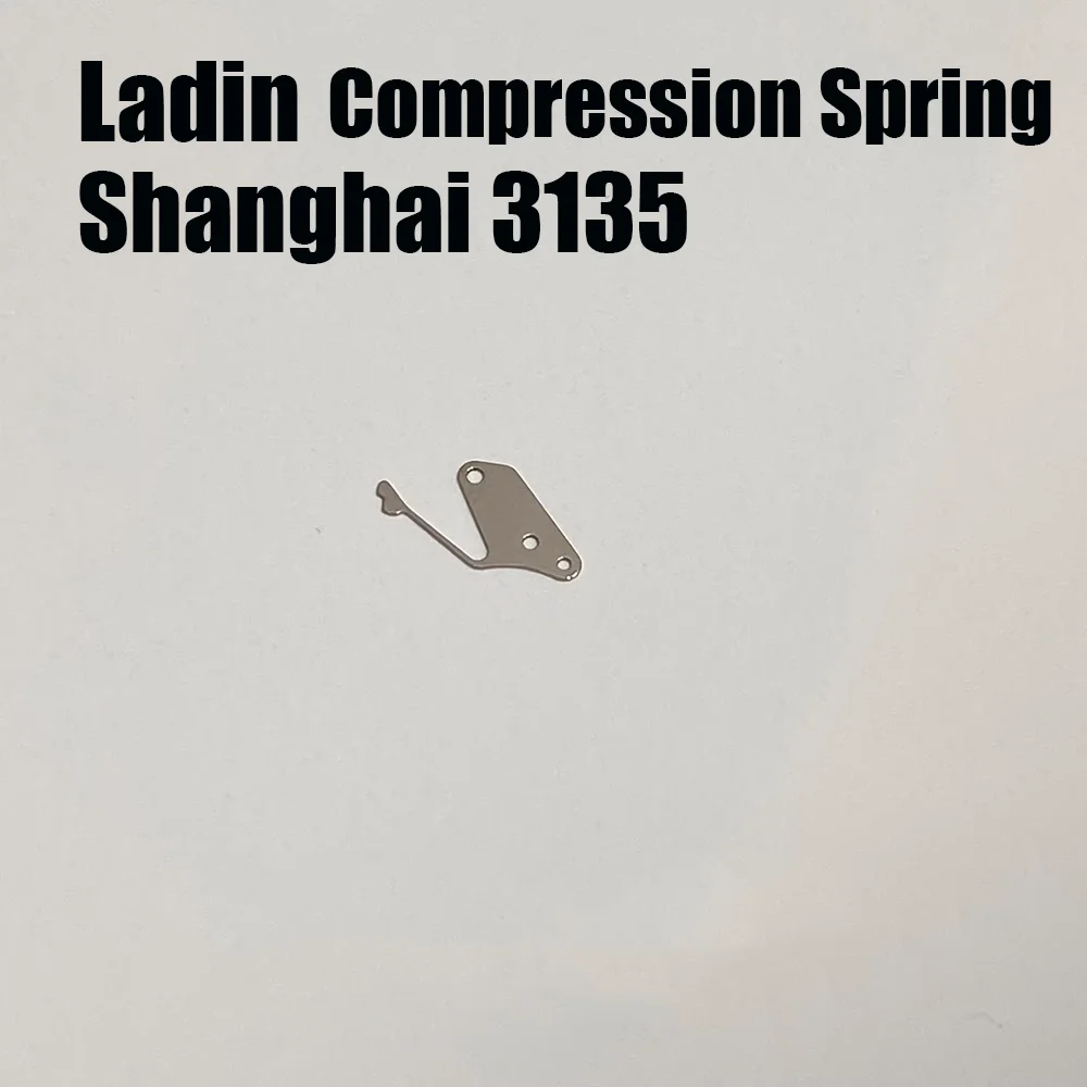 Watch Accessories Suitable for Shanghai 3135 Movement Cross Rail Compression Spring Watch Repair Parts Ladin Pressure Spring