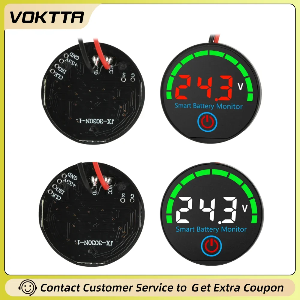 

Индикатор уровня заряда батареи Voktta 7-55В