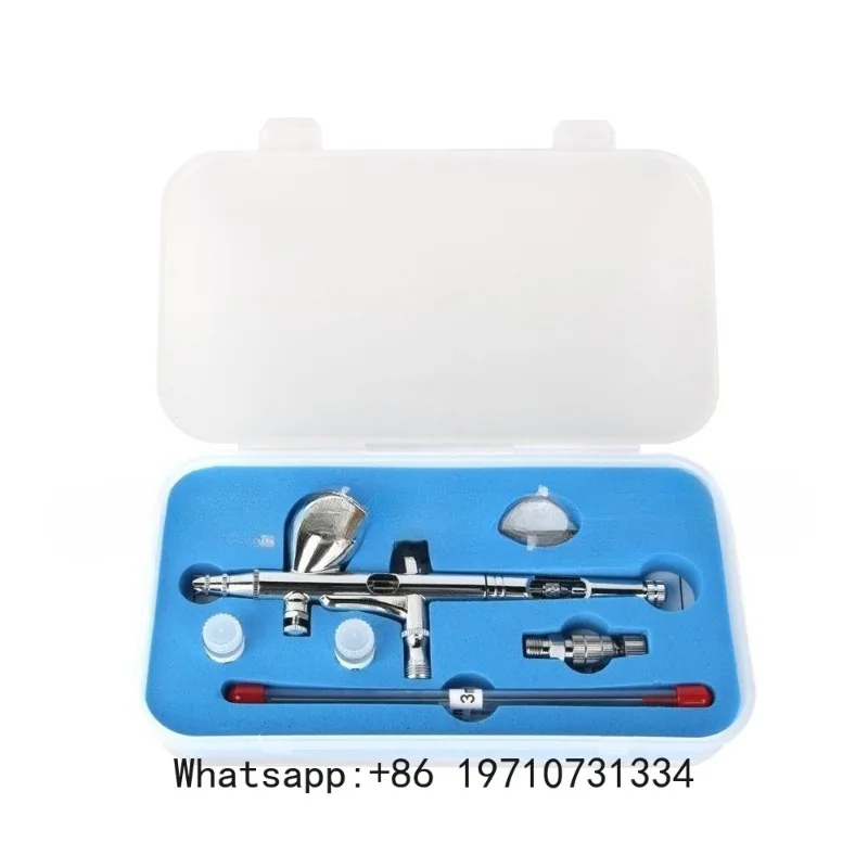 Juego De Aerógrafo De Tres Calibres 180T Para Colorear Modelos, Pintar, Rociar, Maquillaje, Arte De Uñas, Pintura Acrílica. — -50%, 25.99€ Coupon, from 25.99€ – 50% descuento – €25.99