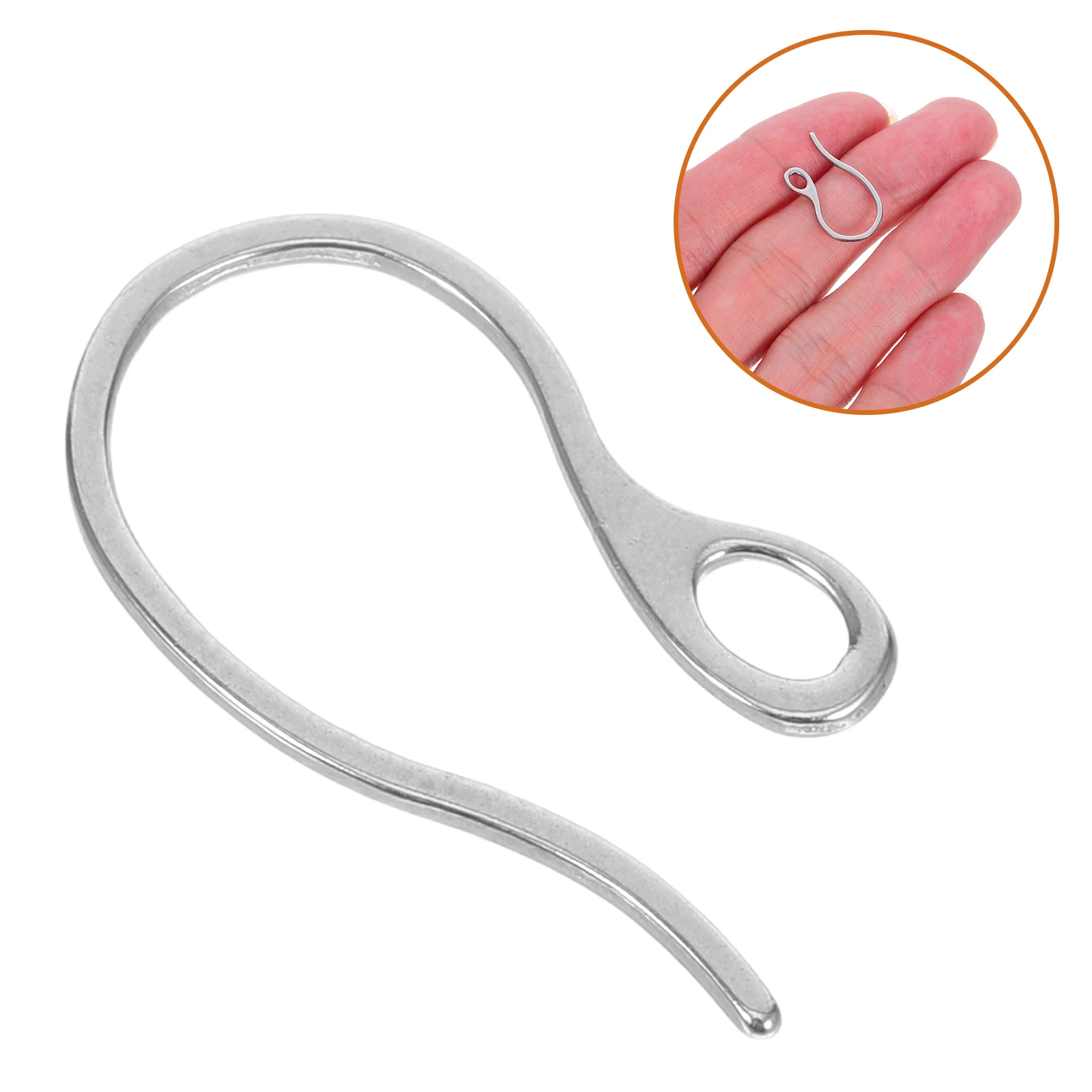 

20pcs Stainless Steel Earring Hooks Durable Jewelry Making Supplies Comfortable Fit Earring Parts for DIY Crafting for Making