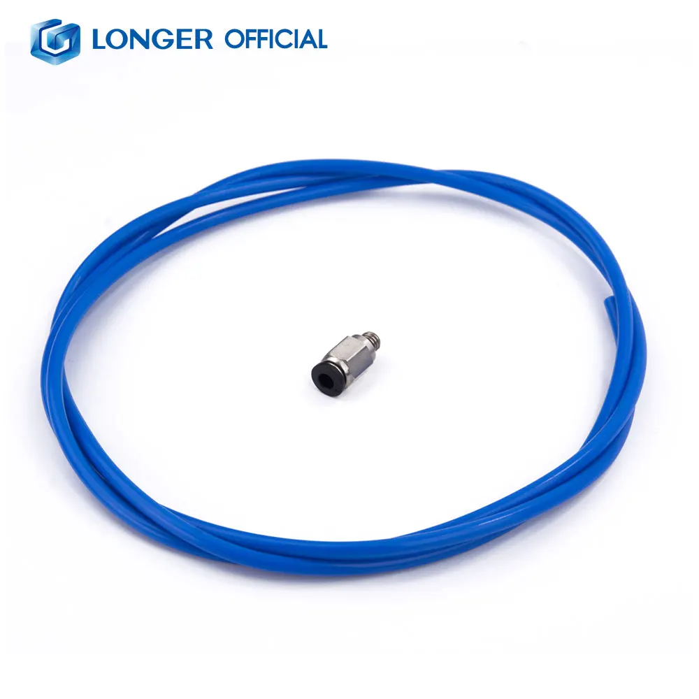 Longer Pneumatic Connector  With PTFE Teflonto 3D Printer Accessories For Lk1 Lk4 Lk4pro Lk5pro