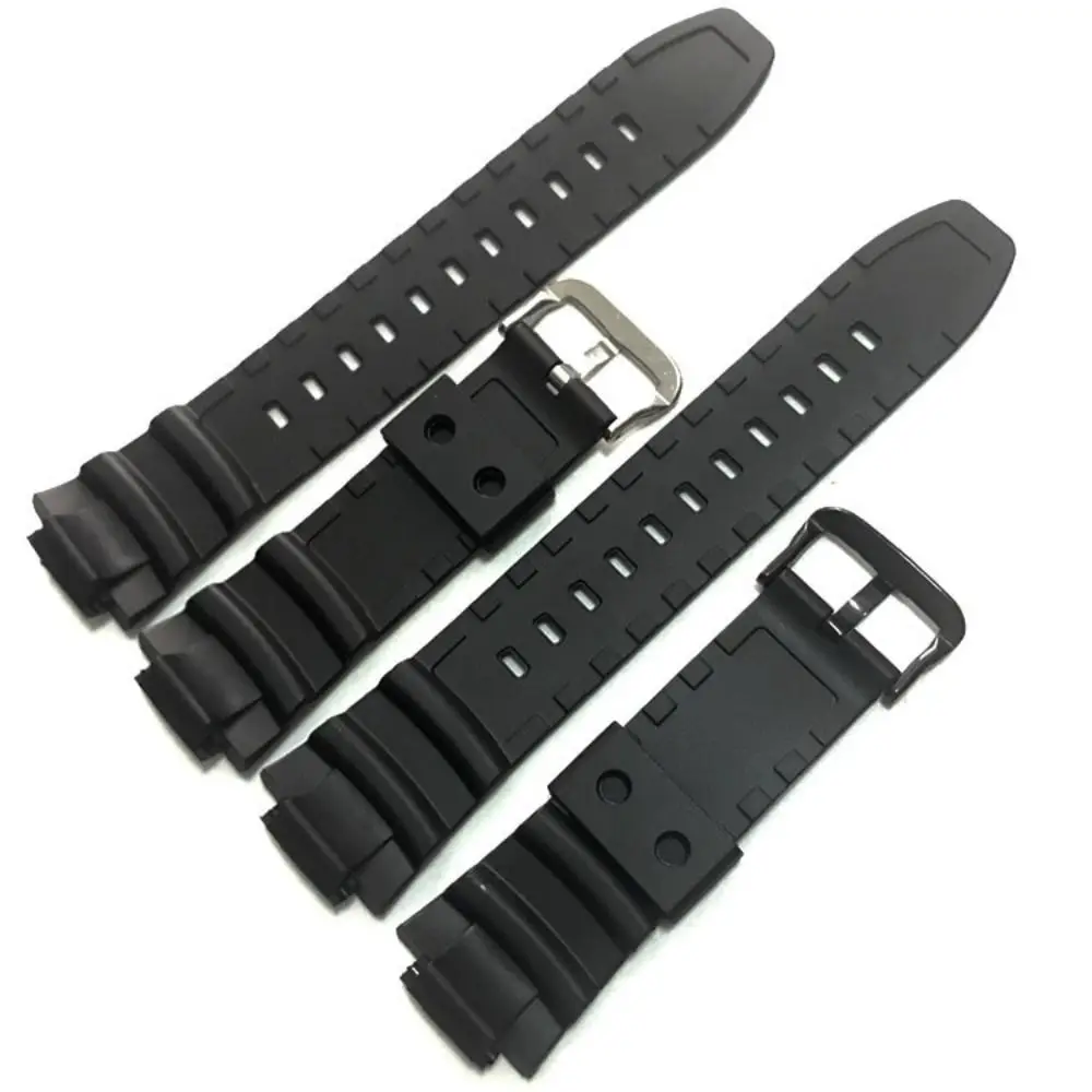 Sports Rubber Strap Pin Buckle Men Women Watch Band Silicone Watch WristBand for Casio MCW-110H 100 W-S220 HDD-S100 5434