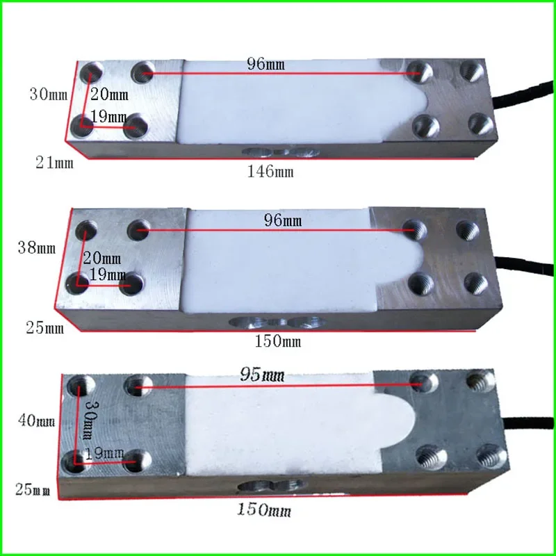 Sensor de Pressão Eletrônico Load Cell Pesando Sensor Balança Eletrônica 100kg 140kg 180kg 150kg 200kg 350kg