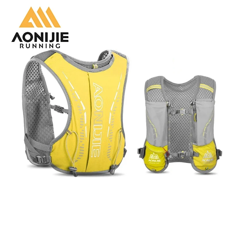 AONIJIE Kids Ultralight Backpack Trail Running Vest Outdoor Hydration Bags Hiking Pack For Girls Boys Children 6 To 12 Years Old