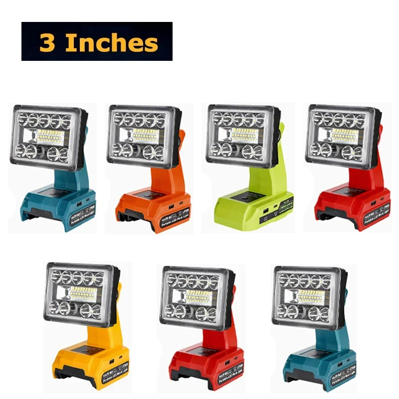 

Для Dewalt/Makita/Milwaukee/Bosch/Black&Decker/Craftsman/Ryobi 18 В аккумулятор беспроводной ручной аварийный инструмент для рыбалки на открытом воздухе