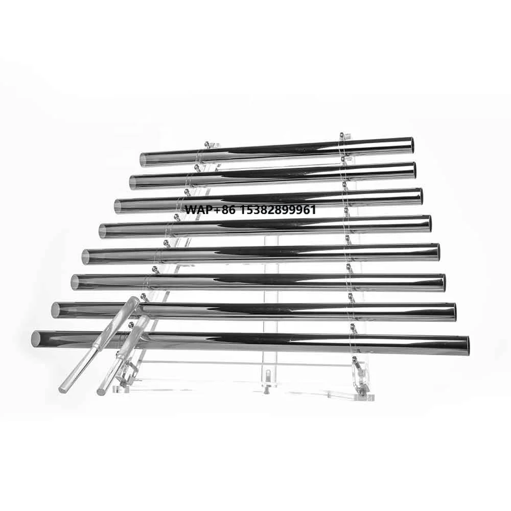 

Mountain Rain Handmade Quartz Sound Bath 440/432Hz Colorful Sound Therapy Musical Harp for Chakra Balancing & Spiritual Healing