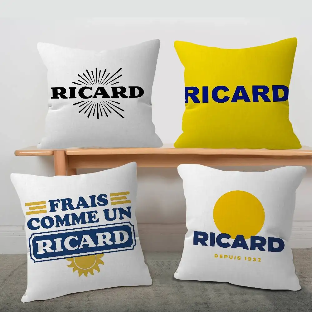 

Наволочка с логотипом R-RicardS, подарочная наволочка для подушки, декоративная наволочка для спальни, дома, дивана, стула, сиденья